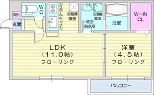 クレステージヒルズの物件間取画像